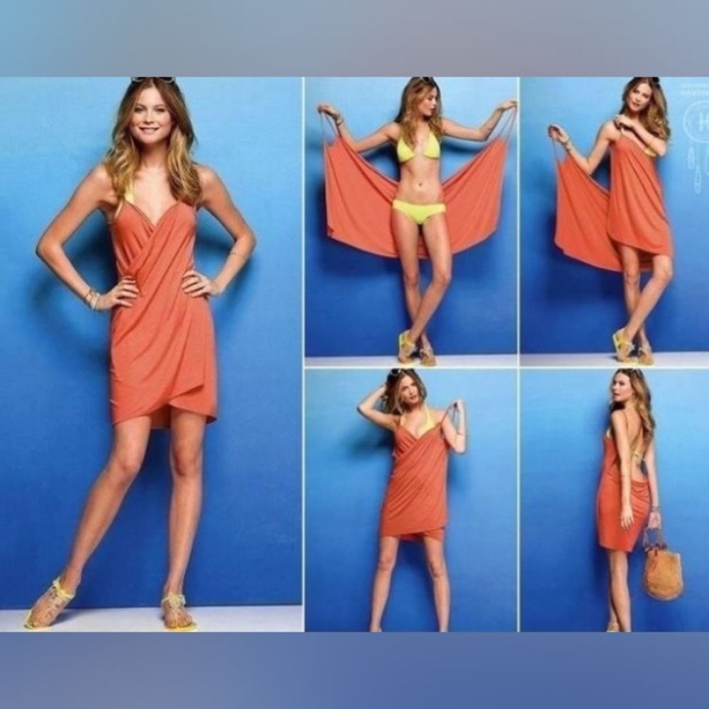 Moda International swim cover-up